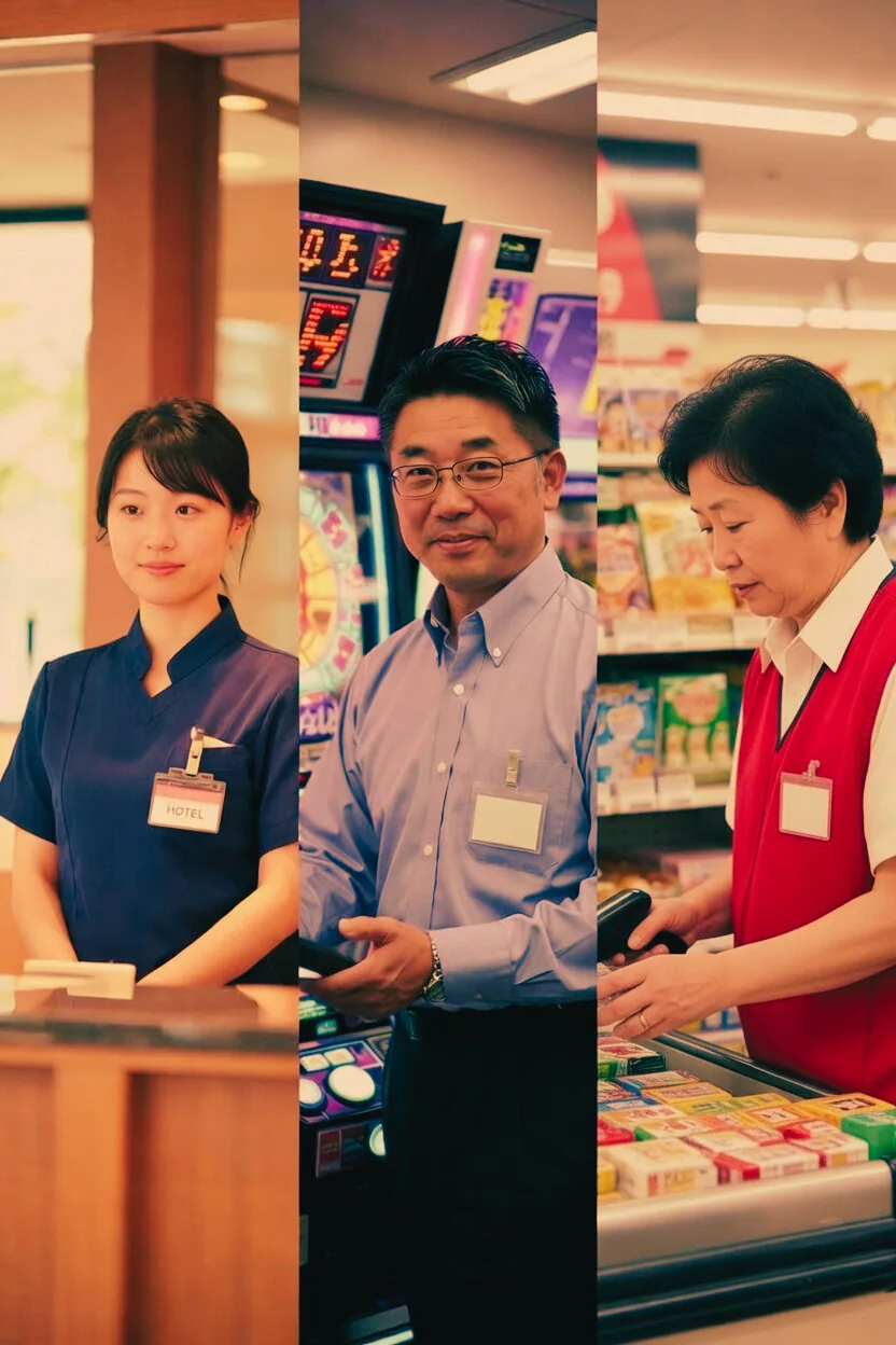現場で働く人たち